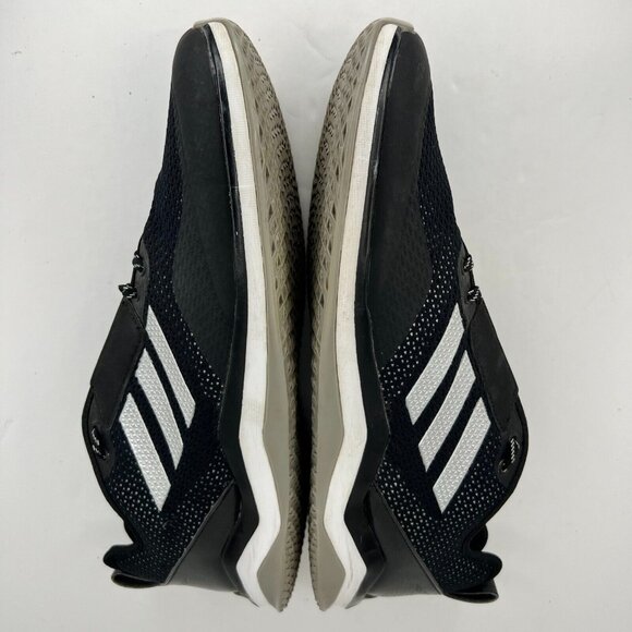 Adidas Mens Q16536 Black Speed Trainer 3 Mesh Low Top Size 14 Baseball Shoes - Picture 7 of 9